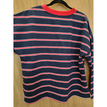 Load image into Gallery viewer, Abound Striped Crew Neck Women’s Oversized Tee- Size Medium- New W/O Tags
