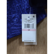 Load image into Gallery viewer, Alex Evenings 2 Piece Dress- Electric Blue- 10P- NWT
