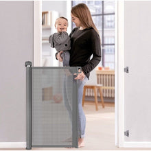 Load image into Gallery viewer, Kidinix Retractable Baby Gate- Grey- Open Box
