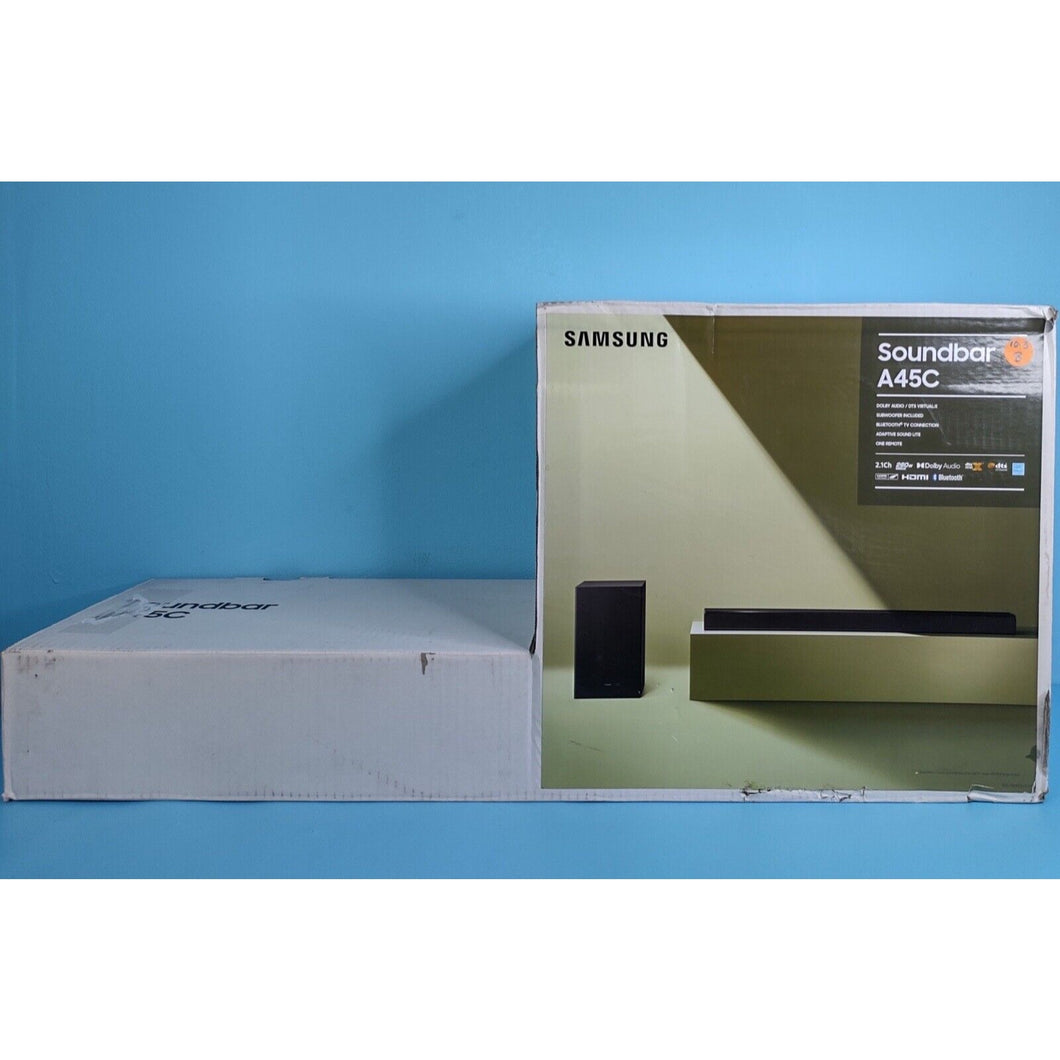 Samsung HW-A45C 2.1 Channel Soundbar with Dolby Audio- Open Box