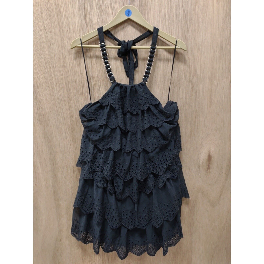 SALONI Bailey-B Dress- Black- Size 12- NWT