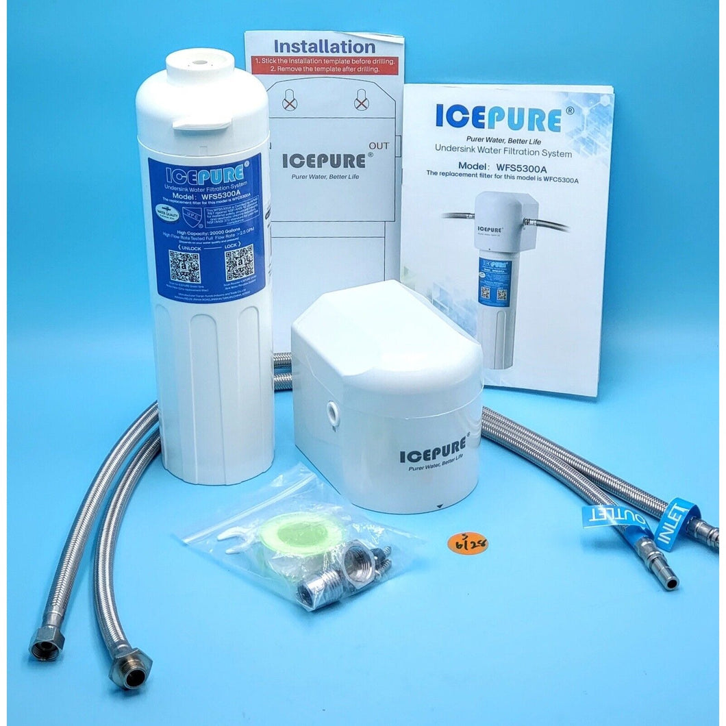 ICEPURE under Sink Water Filter System 20000 Gallons