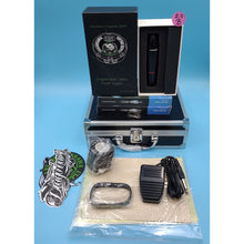 Load image into Gallery viewer, DragonHawk Mast Pen Tattoo Kit With Case, Pedal, &amp; Needles- Open Box
