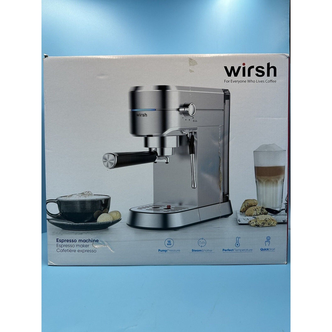 Wirsh Espresso Machine, New