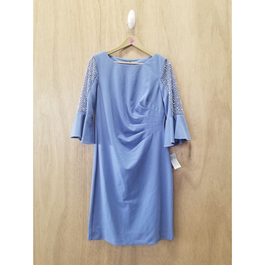 Alex Evenings Women's Dress- Periwinkle- Size 12- NWT