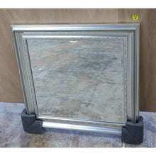 Load image into Gallery viewer, Amanti Art Beveled Bathroom Mirror- Parlor Silver- 20x20- Open Box
