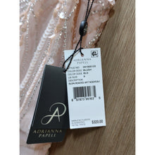 Load image into Gallery viewer, Adrianna PAPELL- BLSN Beaded Art Nouveau Dress- Blush- Size 8- NWT
