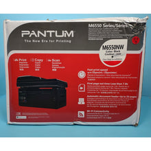 Load image into Gallery viewer, Pantum M6550NW Wireless Monochrome Laser Printer, Copy &amp; Scan - Black
