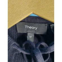 Load image into Gallery viewer, Theory Womens Short Sleeve  Sweater- Deep Navy- Size M- NWT
