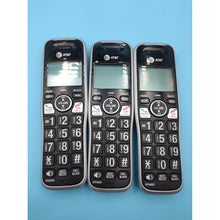 Load image into Gallery viewer, AT&amp;T BL102-3 DECT 6.0 3-Handset Cordless Phone for Home W Answering Machine

