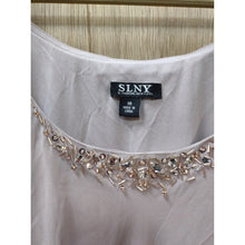 Load image into Gallery viewer, SLNY Womens Embellished Tiered Dress- Cashmere- Size 18 (Dress Only) NWT
