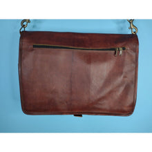 Load image into Gallery viewer, Cuero 18” Messenger Bag Briefcase- Vintage Leather
