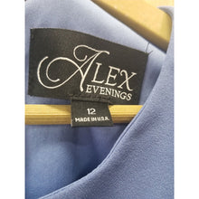 Load image into Gallery viewer, Alex Evenings Women&#39;s Dress- Periwinkle- Size 12- NWT
