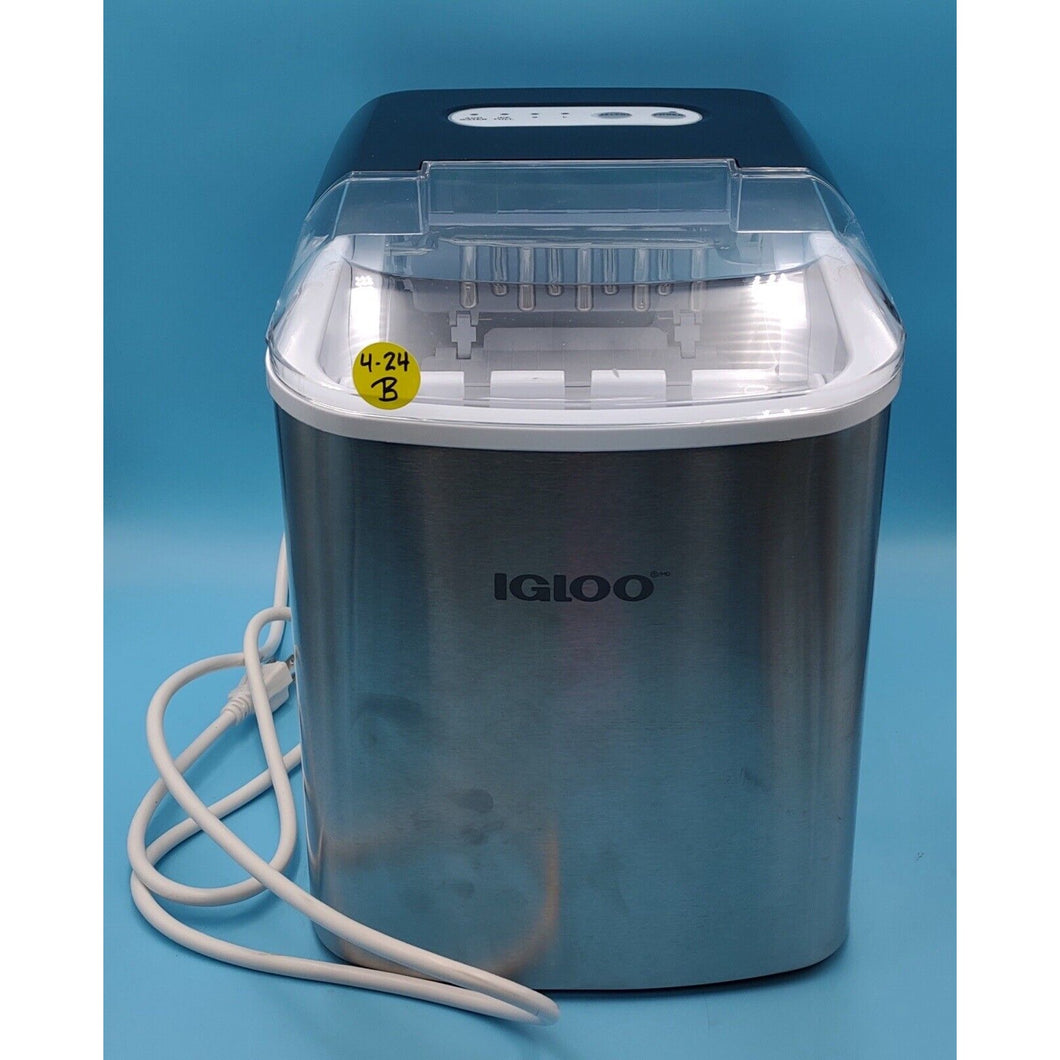 Igloo Portable Stainless Steel Ice Maker- Preowned
