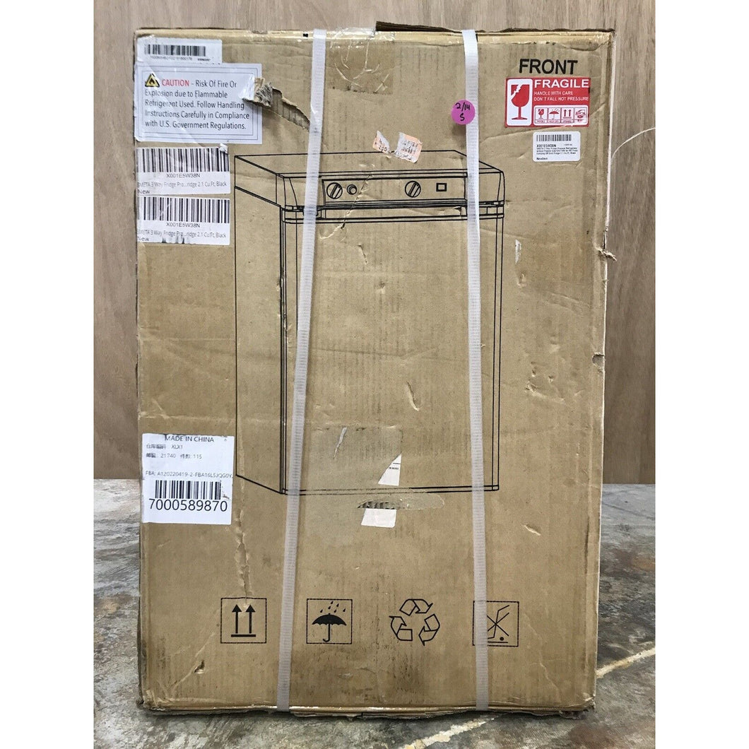 SMETA 2.1 cu ft 3 Way PRO Refrigerator HSG-60B2U(AD)-XY/ New